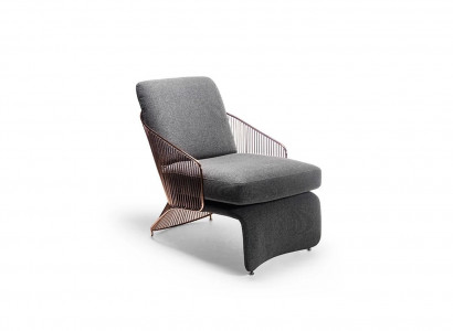 Living room luxury chair designer furnishings upholstered furniture upholstered chair